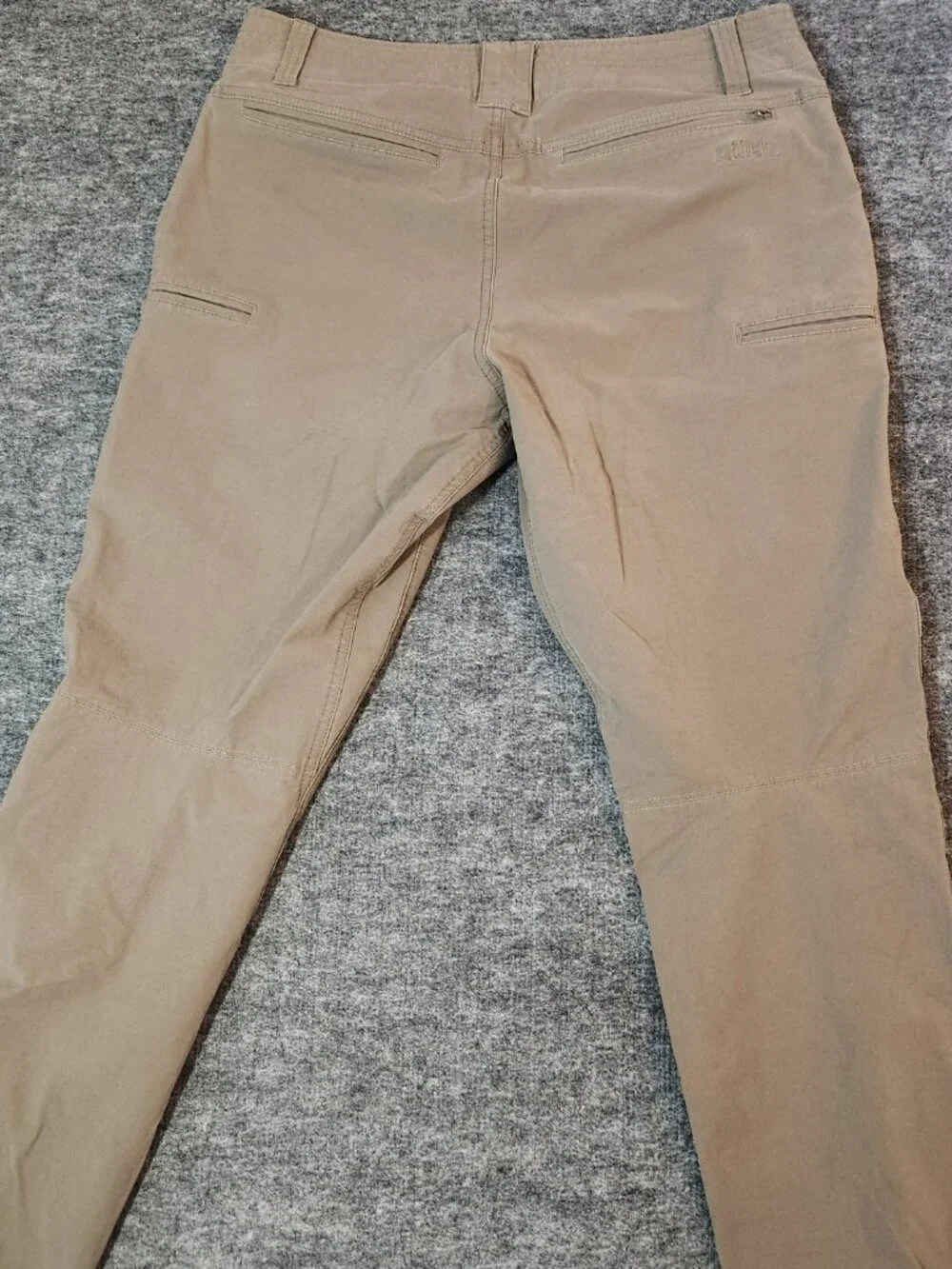 Kühl Men's Khaki Tan Straight Leg Pants 34x30 Outdoor Hiking Workwear